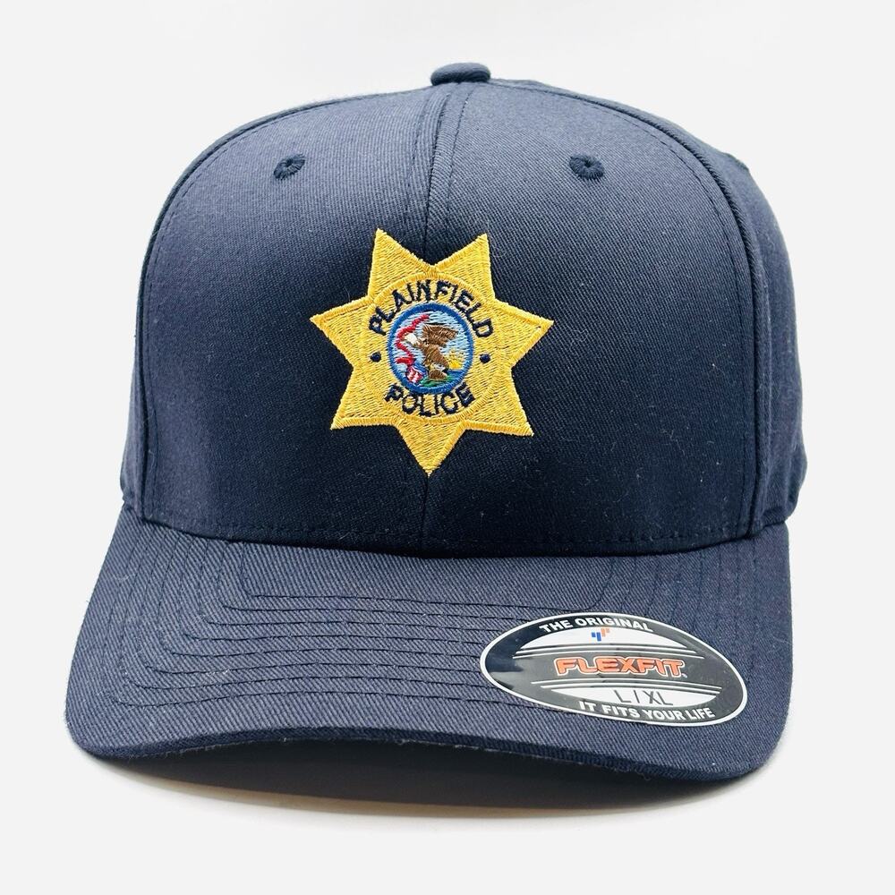 Vintage Plainfield Police Hat Flex Fit Ed Gein Texas Chainsaw Massacre